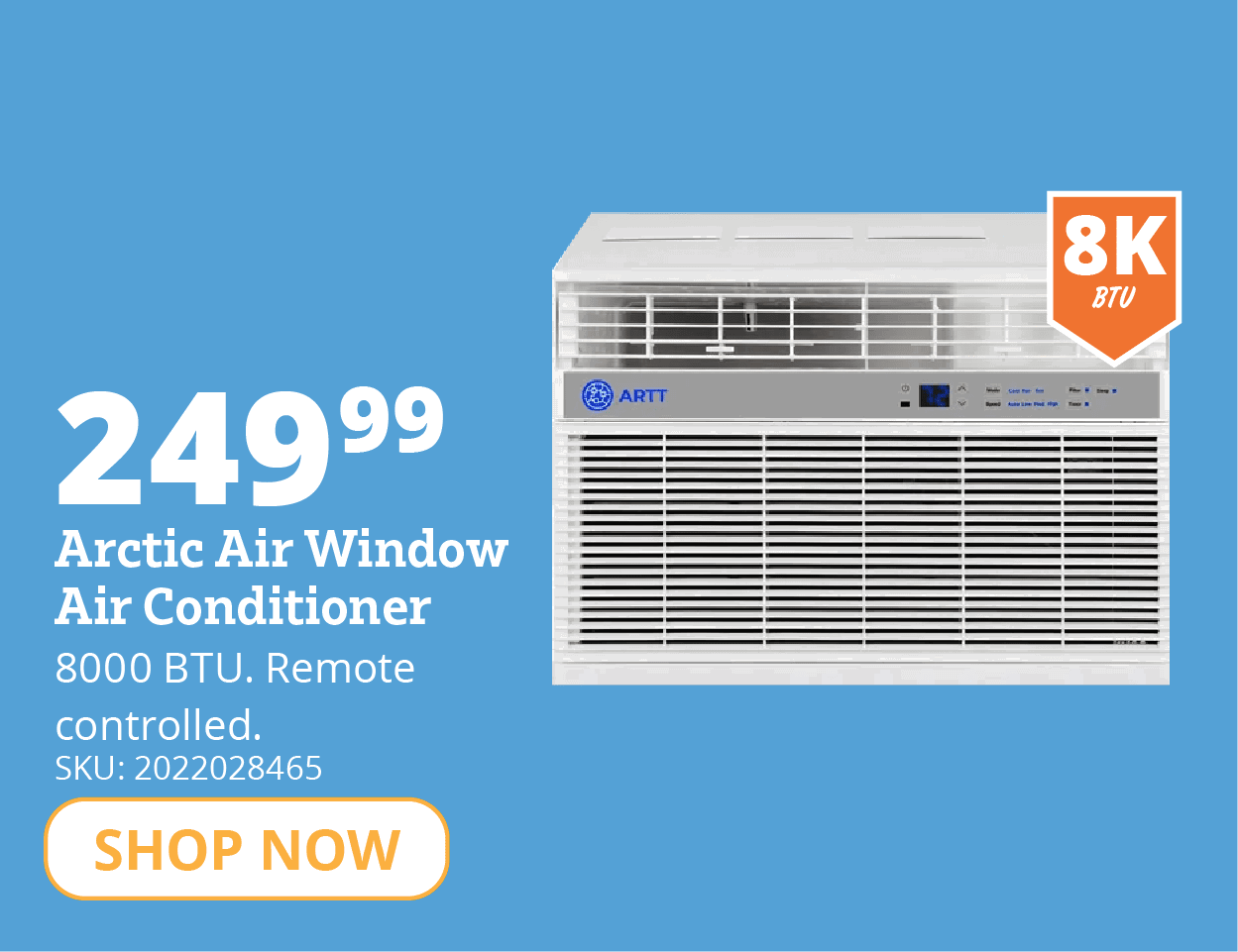 Arctic Air 8000 BTU