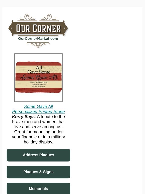 Our Founder's Favorites
