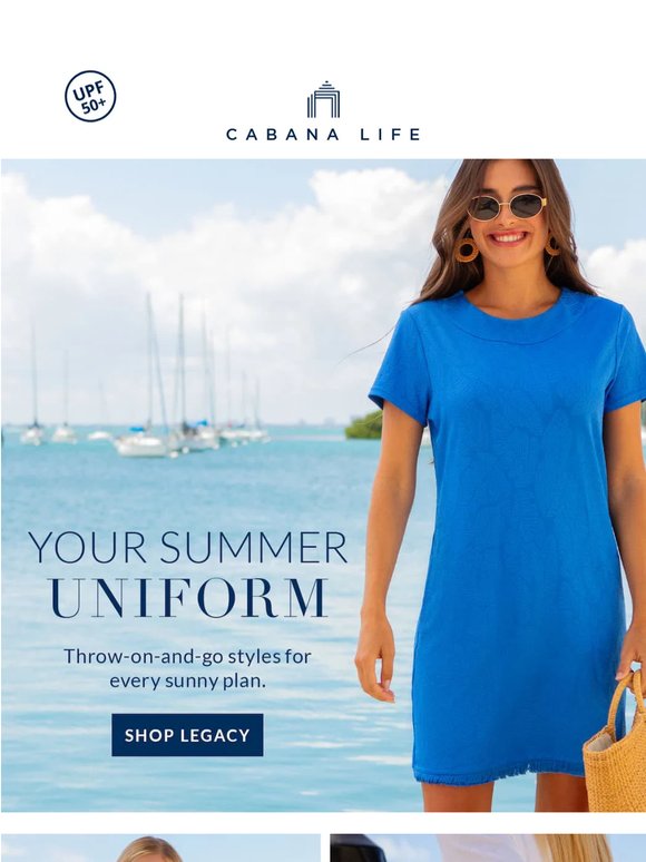 YOUR SUMMER UNIFORM IS HERE ☀️