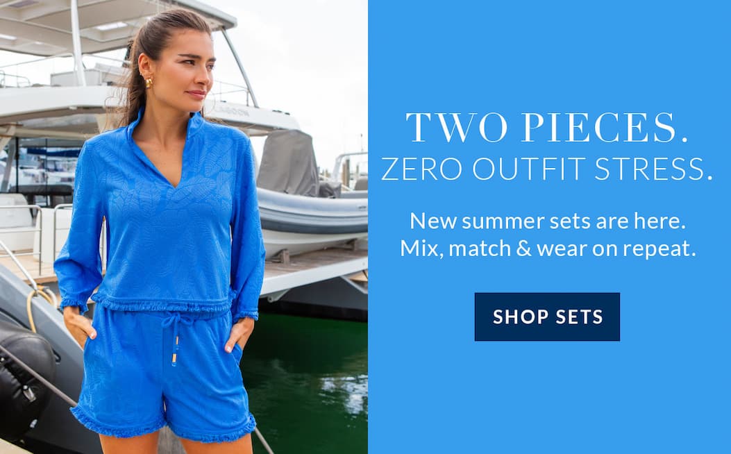 Two pieces. Zero outfit stress.