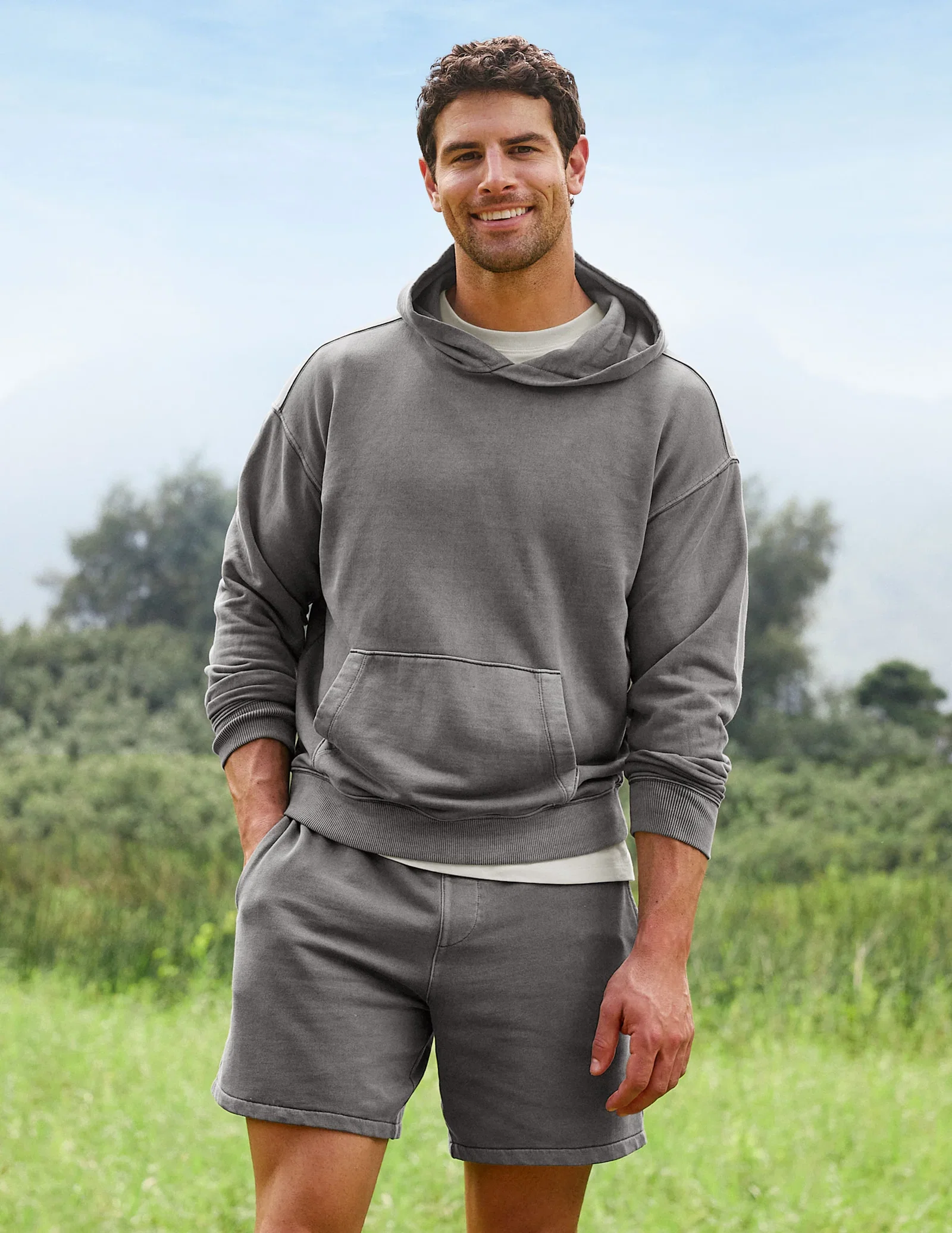 Image of Beach Washed Terry Men's Hoodie
