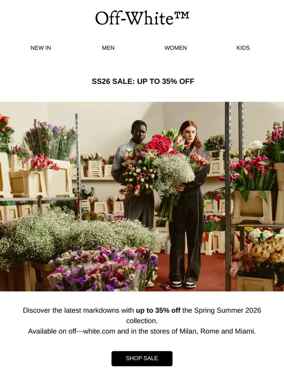 "REMINDER" Further Markdown on Sale