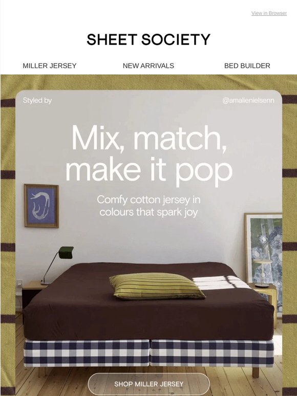Comfy cotton jersey to mix & match