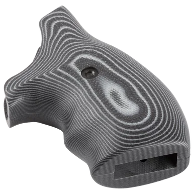 VZ GRIPS® BLACK/WHITE G10 GRIPS FOR HAMMERLESS J-FRAME REVOLVERS
