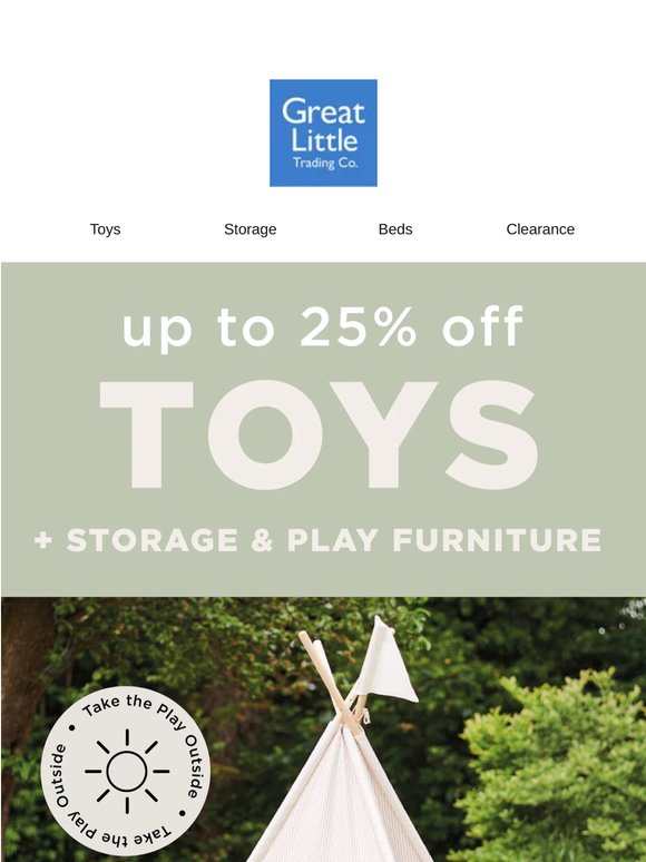 Playtime just got up to 25% more fun 🎉