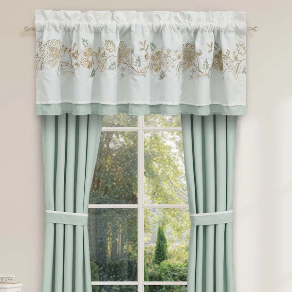Spring Social Spa Straight Window Valance
