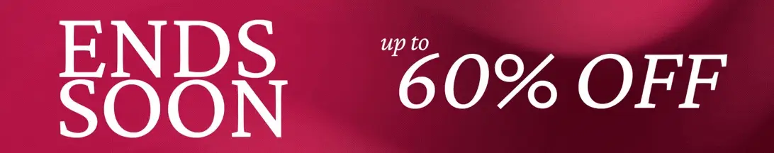 60% OFF Sale