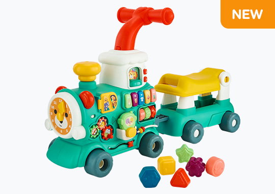 Big Steps Baby Walker Train