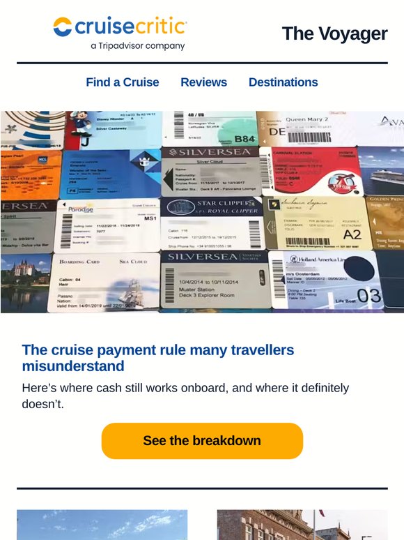 Cruise payment mistakes; Shore excursion tips & more