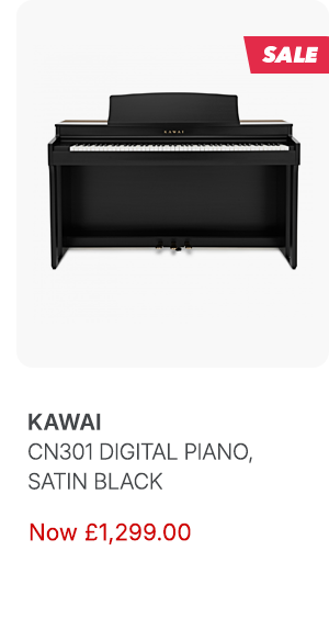 Kawai CN301 Digital Piano, Satin Black