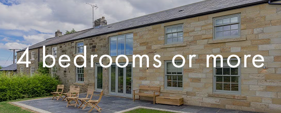 4 bedrooms or more