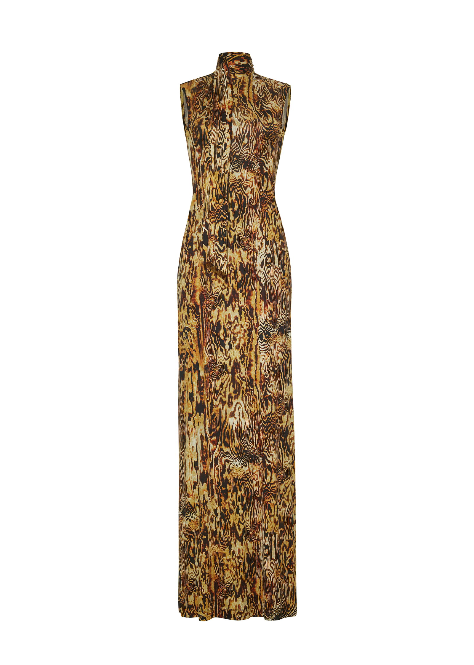 Ghost image of the theo dress in copper 