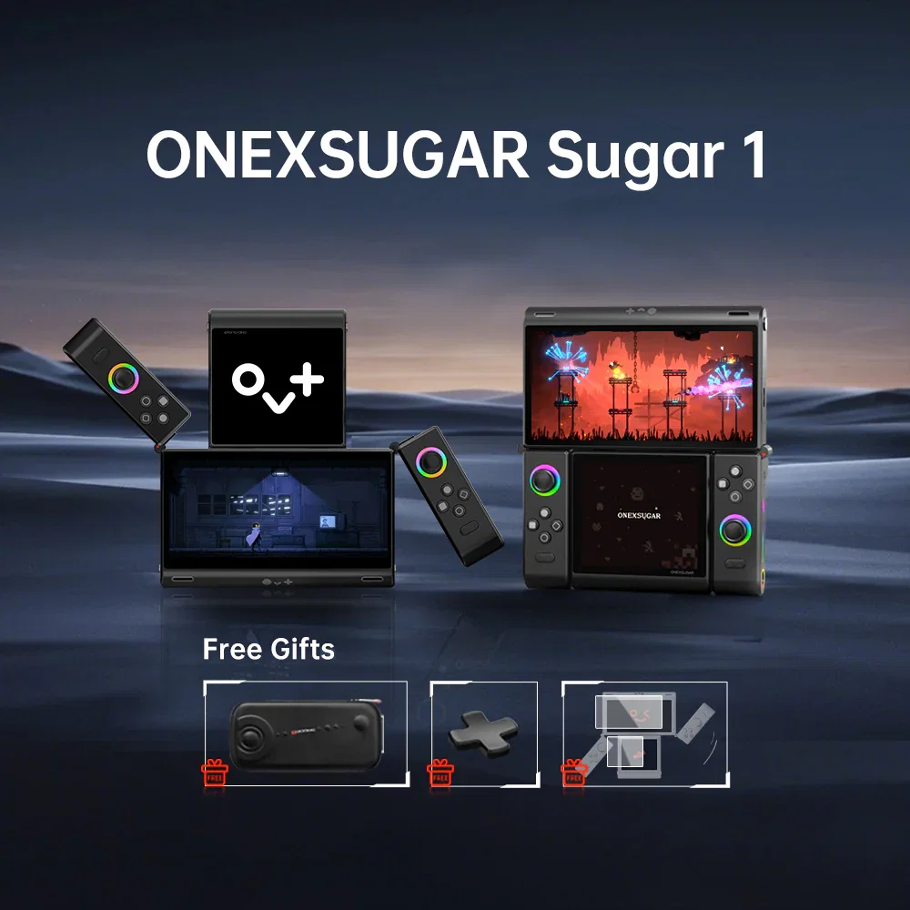 Image of ONEXSUGAR Sugar 1 – The World’s First Transformable Dual-Screen Handheld Console