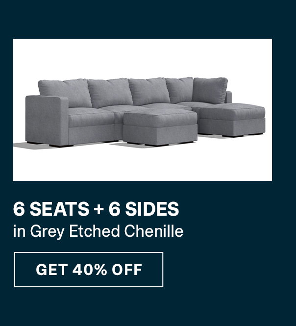 4 Seats + 5 Sides | GET 40% OFF >>