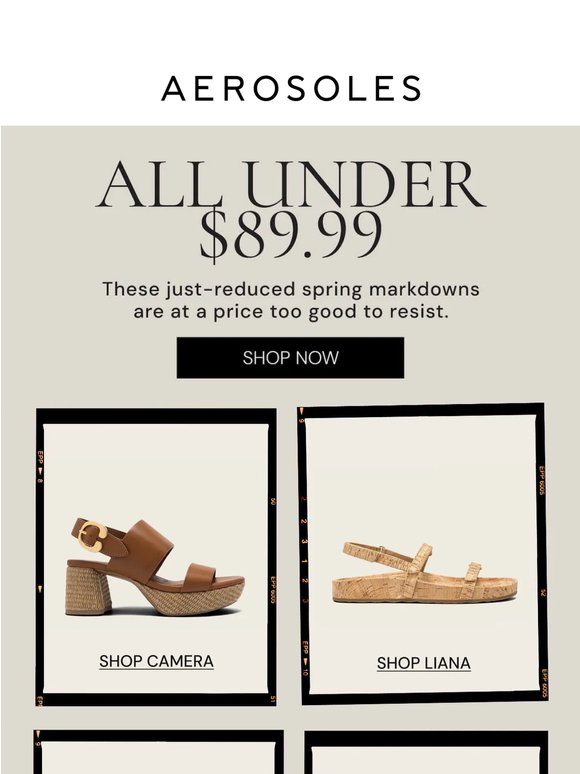 These spring markdowns are all under $90