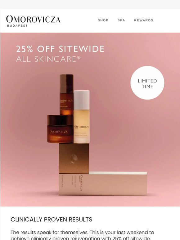 Clinically proven results for your skin needs