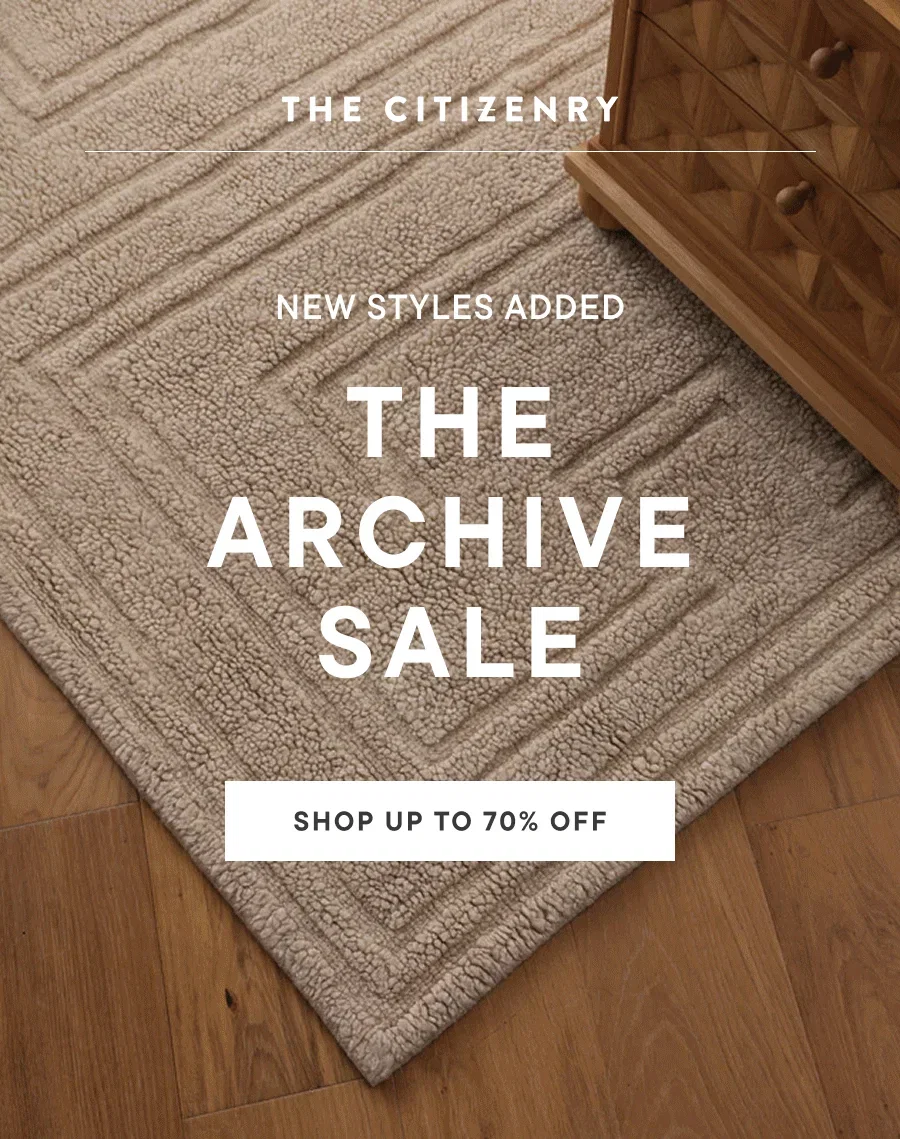 New Styles Added: The Archive Sale — Shop Up to 70% Off