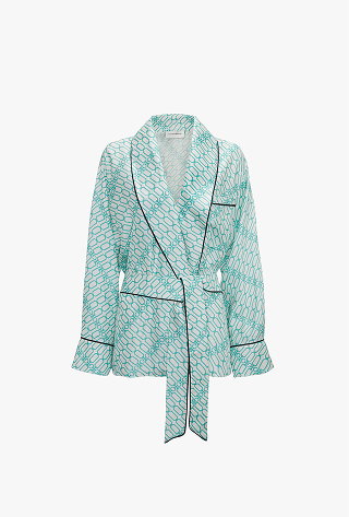 Alba Blouse In Portofino Print