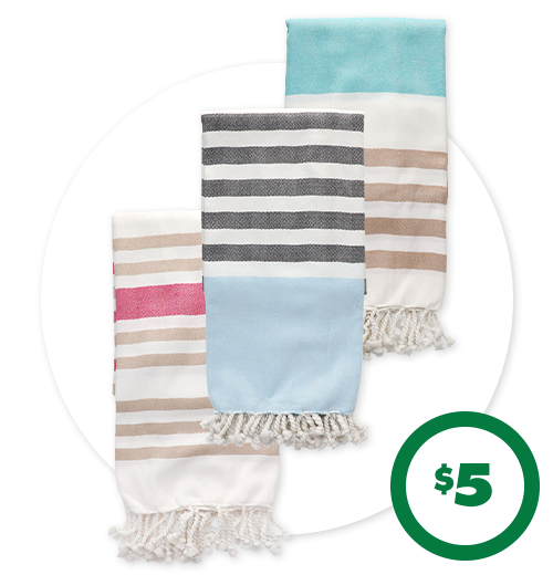 $5 Turkish Towels