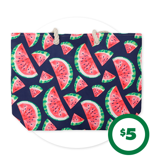 $5 Beach Tote Bags