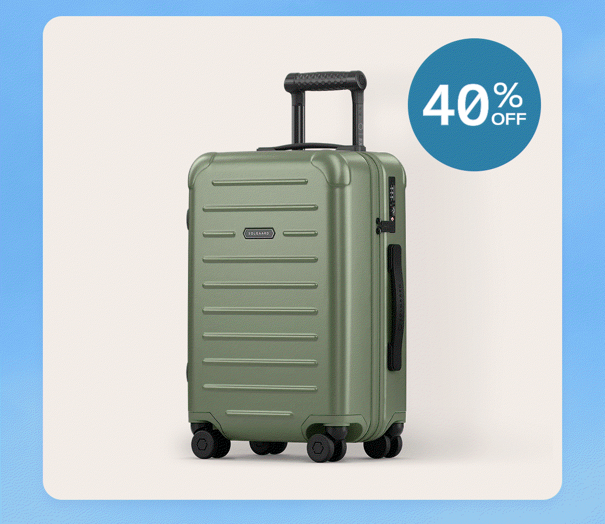 Built for the Summer Travel Rush: The Carry-On Closet Lite starts at $149 and is designed to keep travel organized and effortless. Pack light, stay organized, and shop the offer before it ends Sunday. 40% off