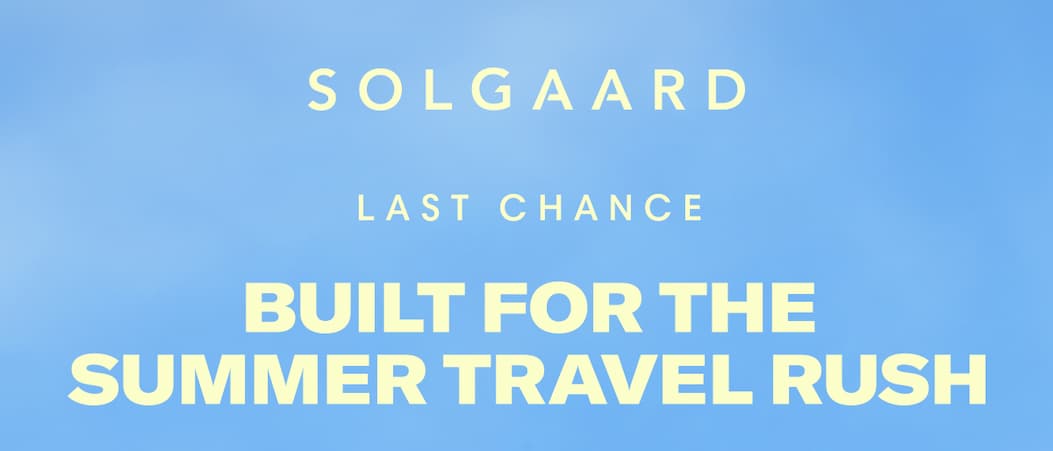 Built for the Summer Travel Rush: The Carry-On Closet Lite starts at $149 and is designed to keep travel organized and effortless. Pack light, stay organized, and shop the offer before it ends Sunday. 40% off