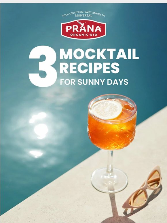 3 mocktails to sip this summer ☀️