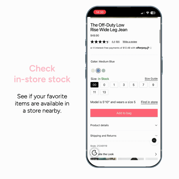 Check in-store stock