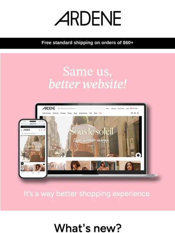 New website, new look ✨