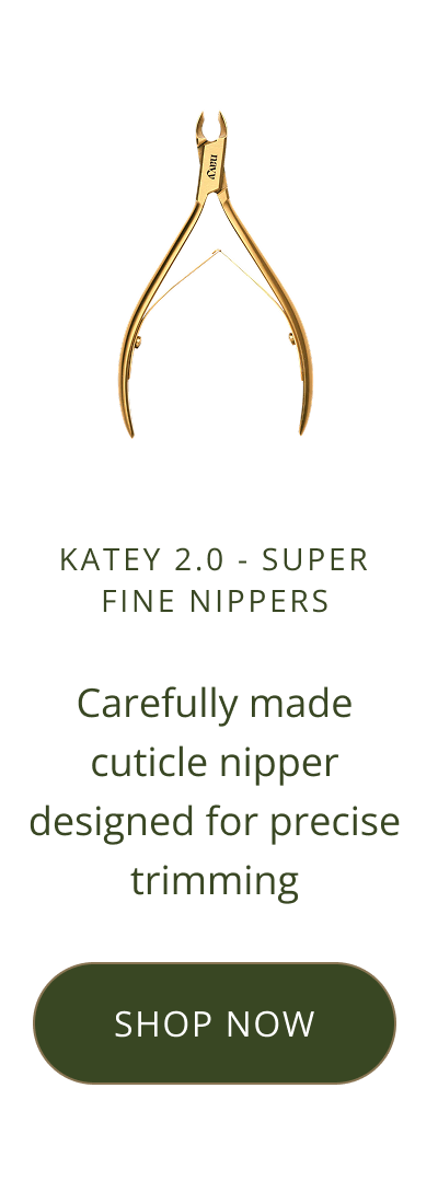 Katey 2.0 - Super Fine Nippers - Carefully made cuticle nipper designed for precise trimming [ SHOP NOW ]