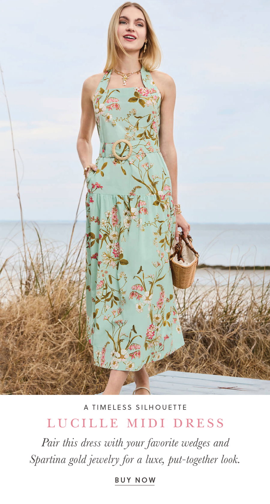 Shop the Lucille Midi Dress
