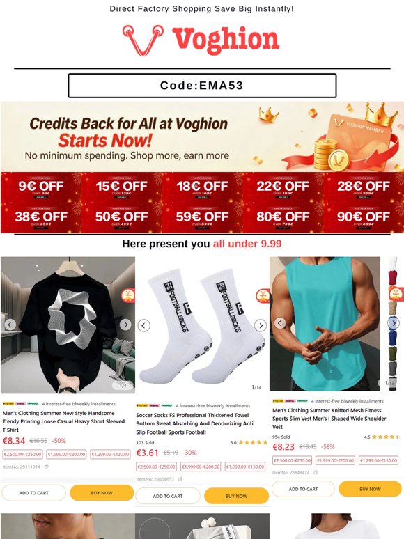 🌟 Top Deals Under 9.99€ While Supplies Last! [Coupon Inside]