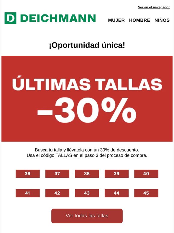 -30% en últimas tallas💸