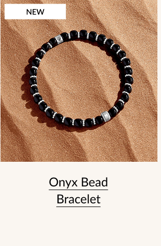 Onyx Bead Bracelet