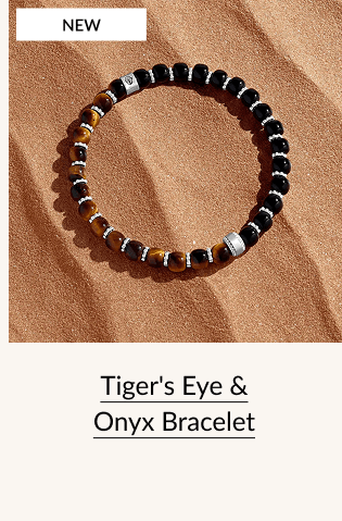Tiger's Eye & Onyx Bracelet