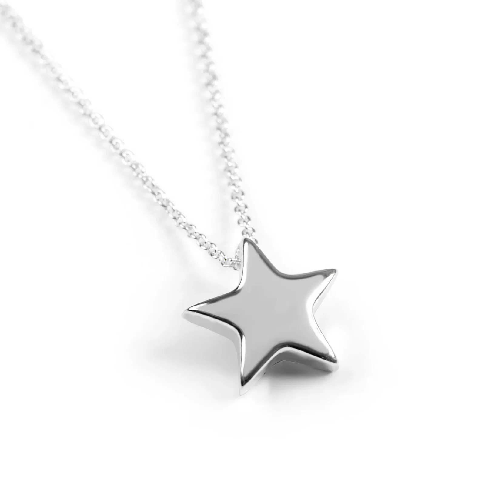 Image of Star Necklace in Silver