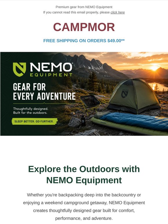 Sleep Better. Adventure Farther.