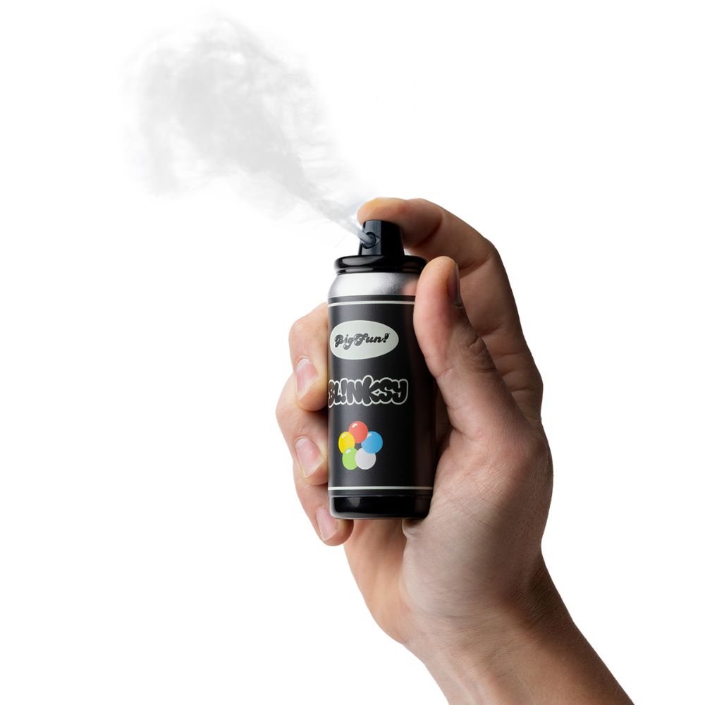 Image of Bigfun Blinksy Spray Can 510 Battery | Fan-Powered Vape - Black