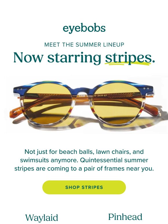 Summer is for stripes ...