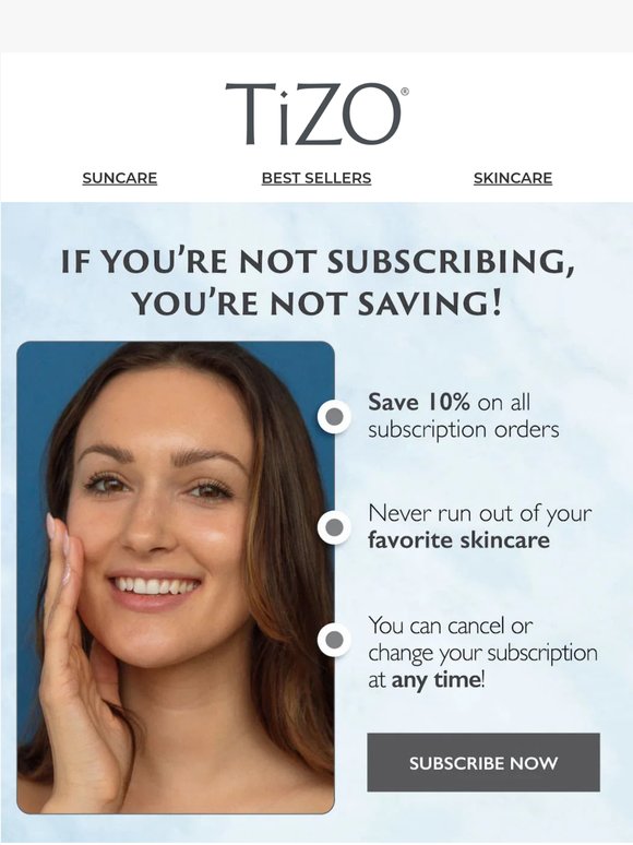 Put your skincare on autopilot 📦