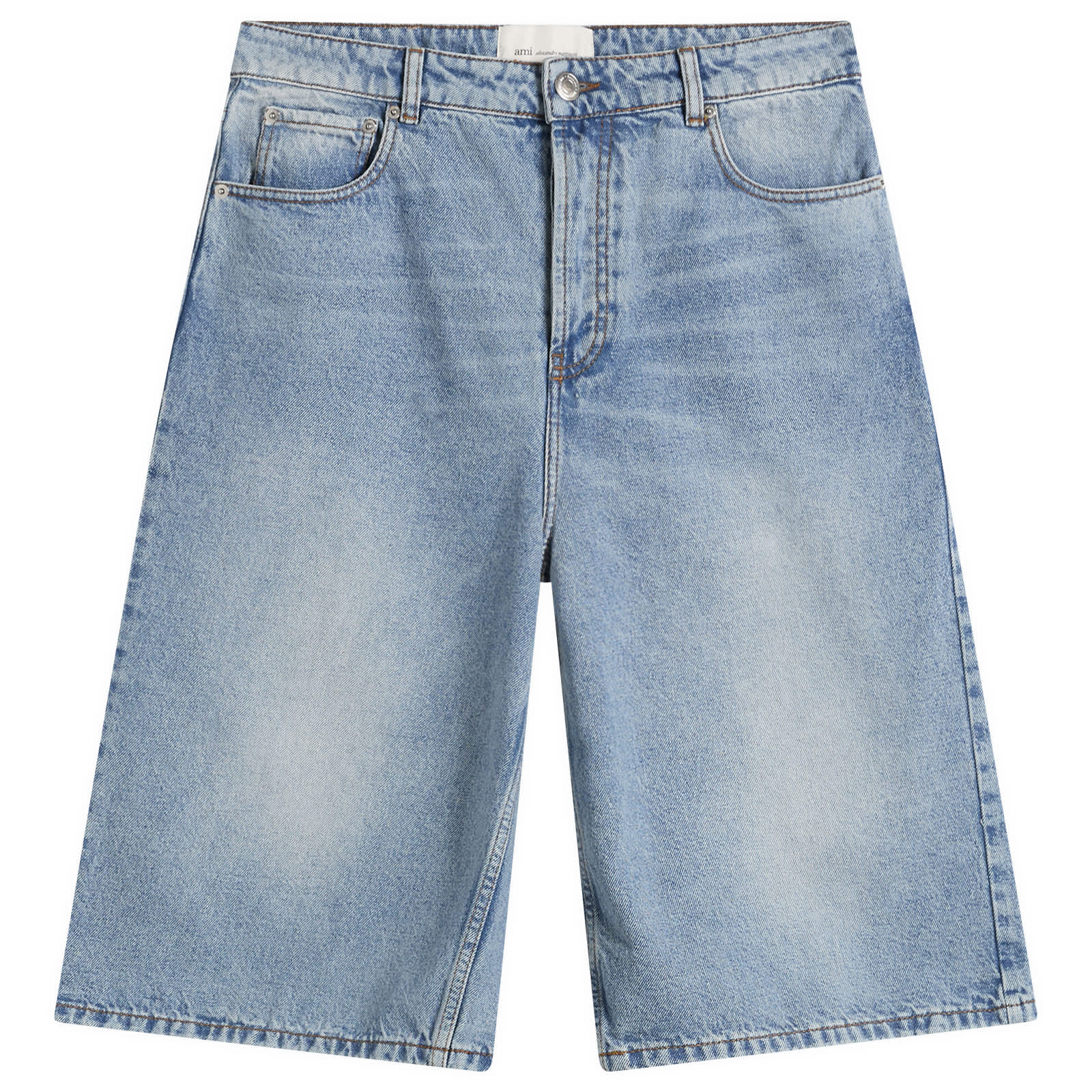 AMI Paris Large Fit Bermuda Shorts