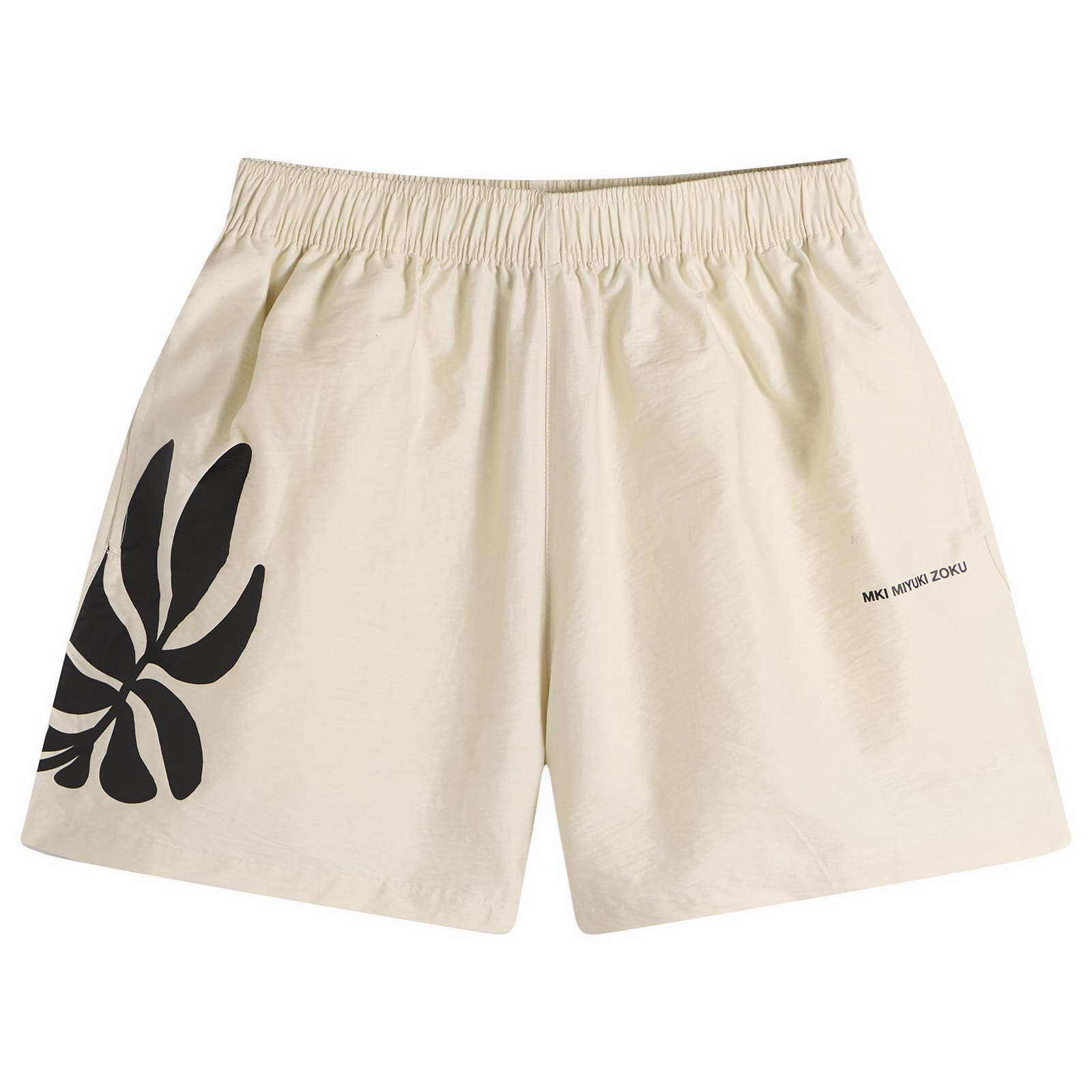 MKI Botanical Print Wide Leg Shorts