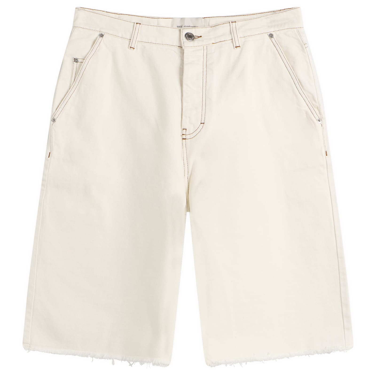AMI Paris Light Denim Short