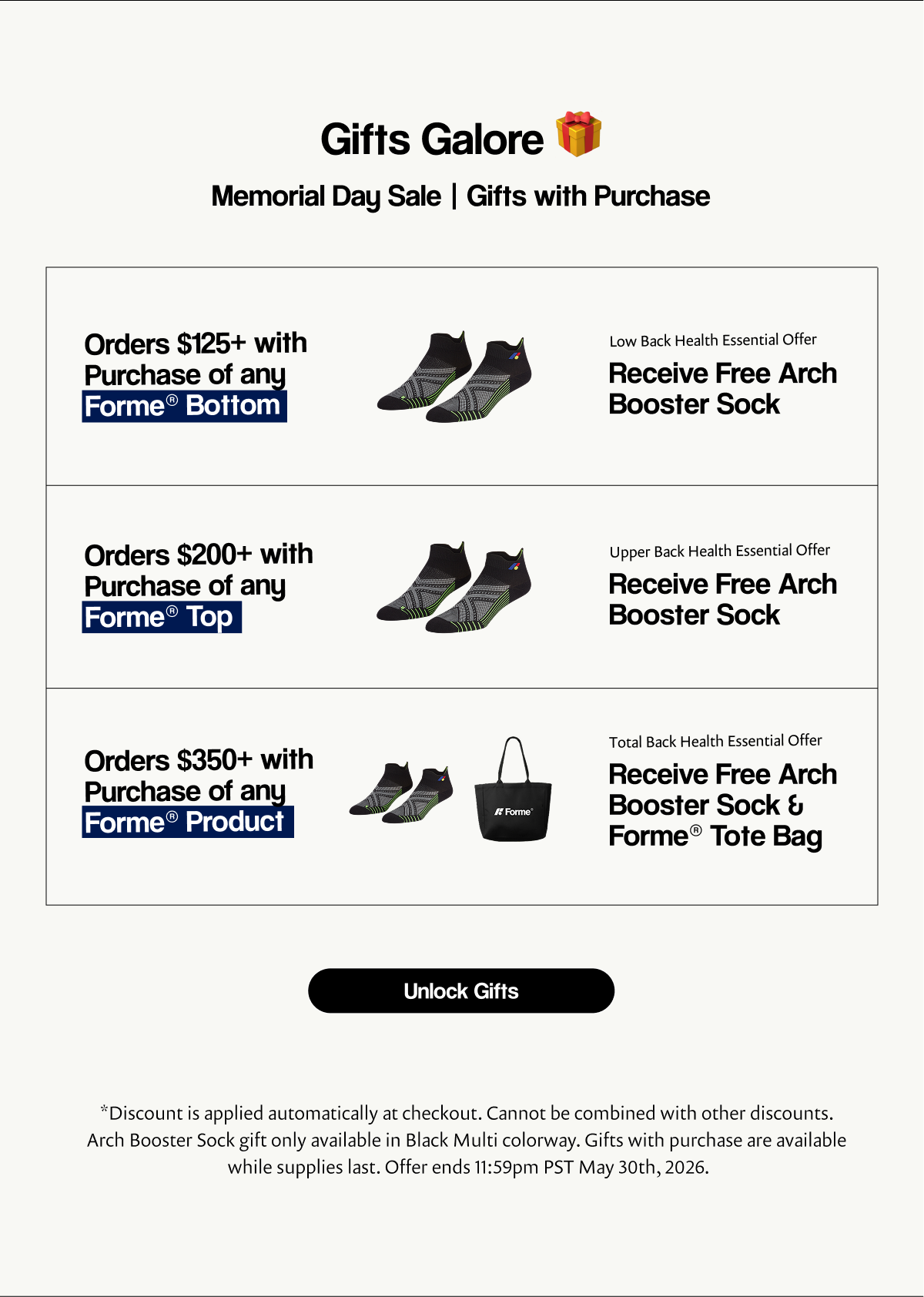 Unlock Gifts