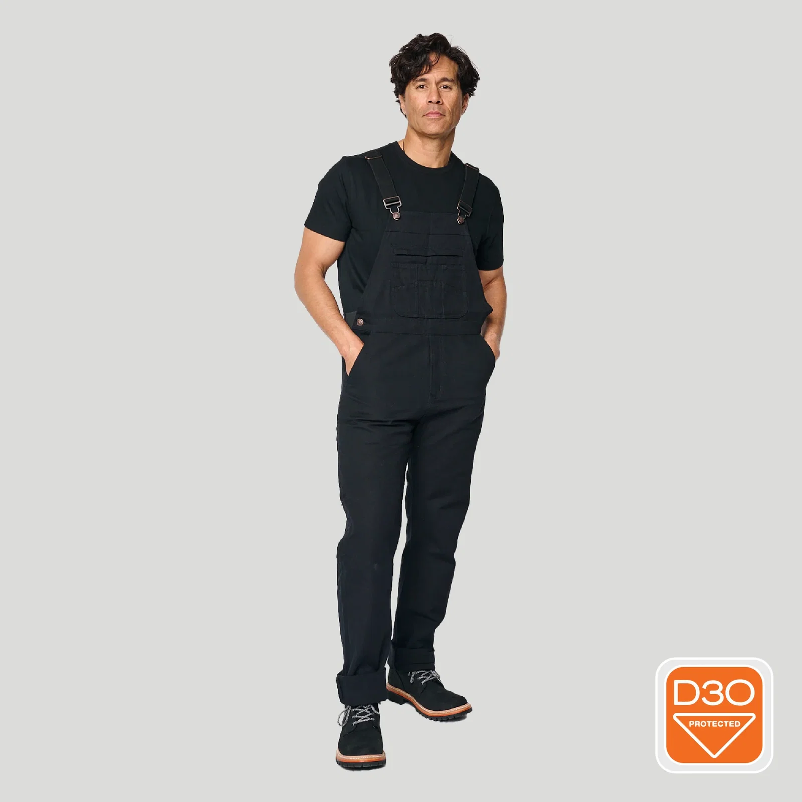 Image of Men's Boondocks Moto Overalls - Black