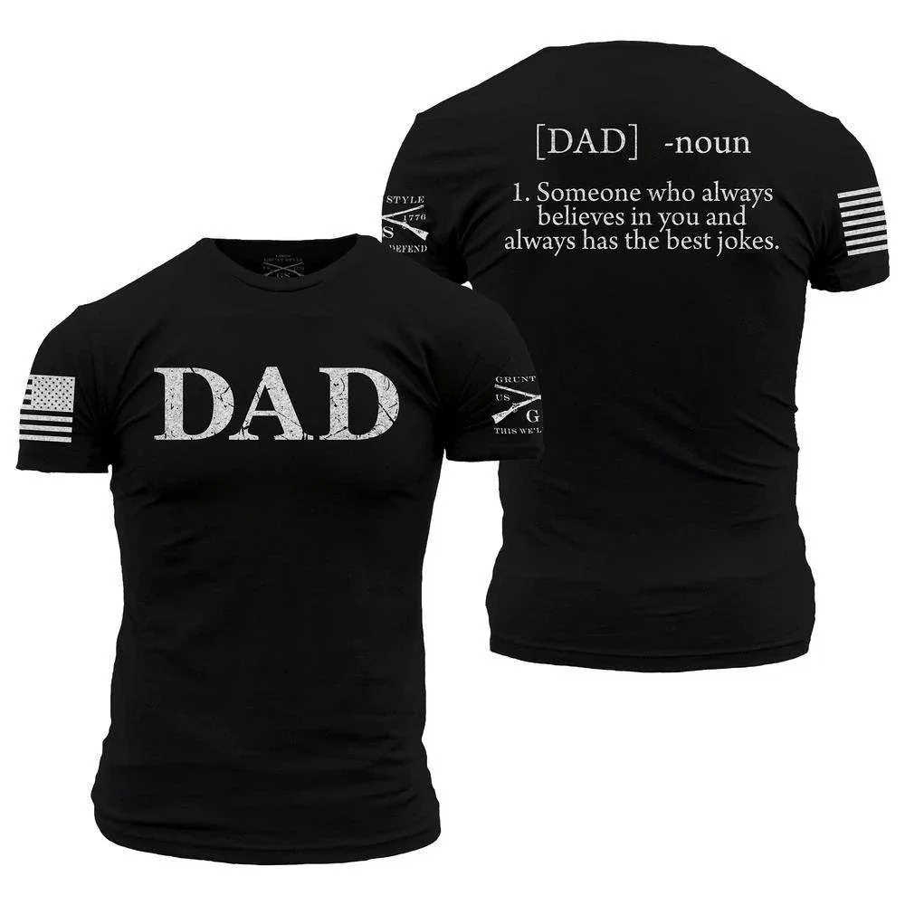 Image of Dad Defined T-Shirt - Black