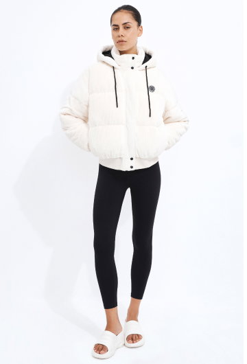 Sherpa Puffer Jacket