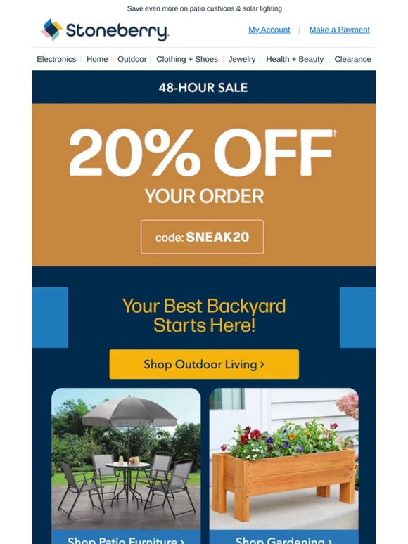 Save Even More on These Backyard Essentials