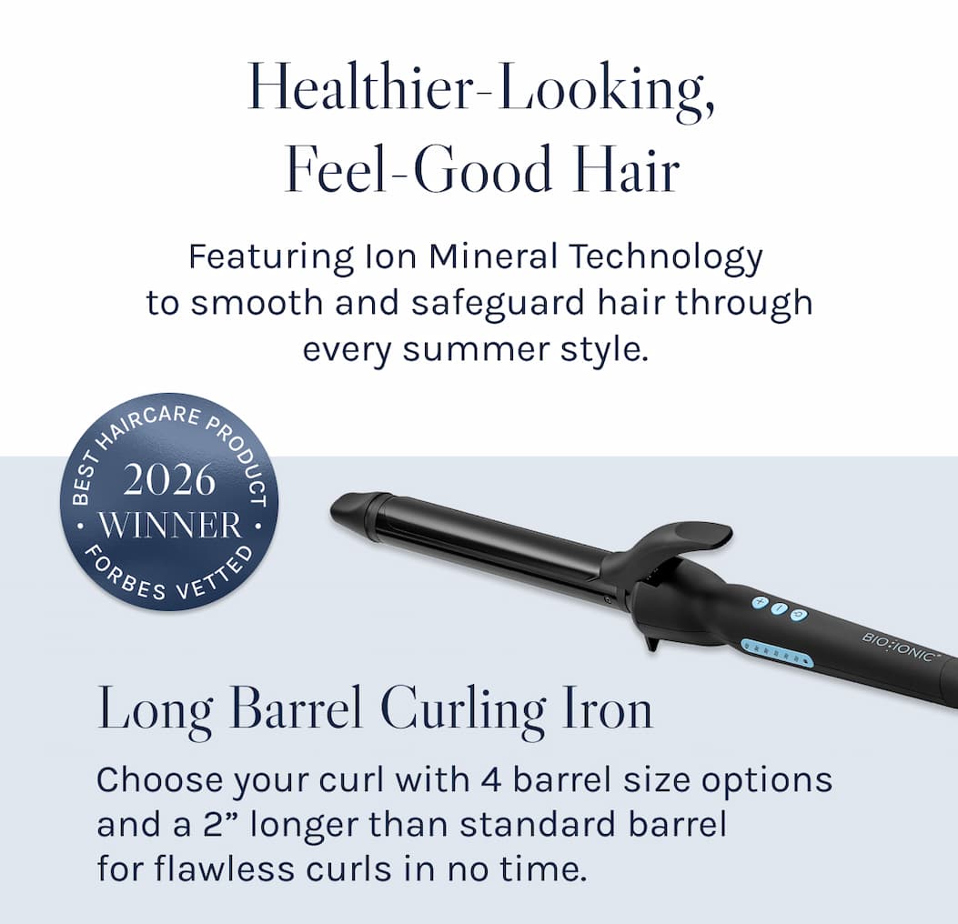 Long Barrel Curling Iron 2026 Forbes Vetted Best Haircare product