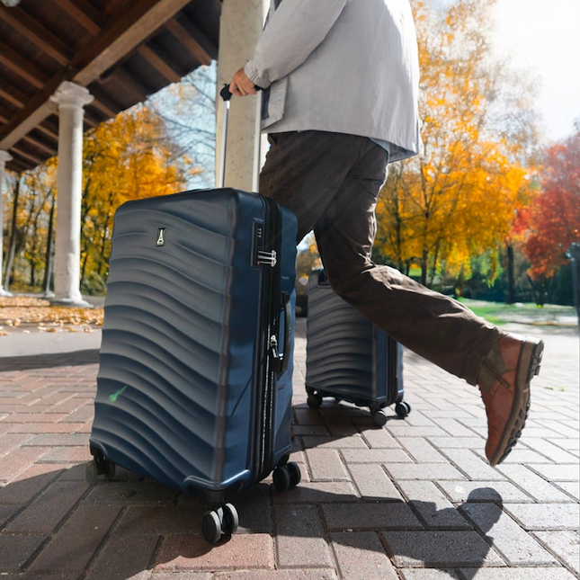 Featherlight luggage at their heaviest discounts of the season.